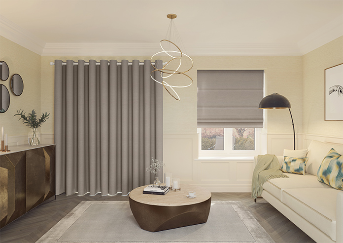Faye, Dusky Brown - Made to Measure Curtains - Image 15